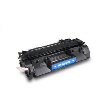 Černý kompatibilní toner HP CE505A, 05A. Alternativní toner pro HP P2030, P2035, P2050, P2055