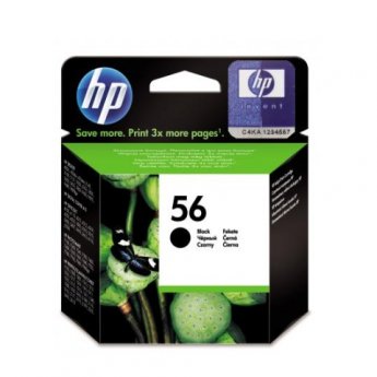 Originální HP C6656AE, (č.56) černá 19ml pro HP DeskJet F4135, 5550, PSC 1200, 2550....