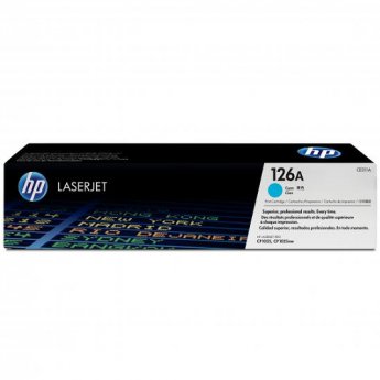 Originální toner HP CE311A, 126A cyan pro HP LaserJet Pro CP1025...