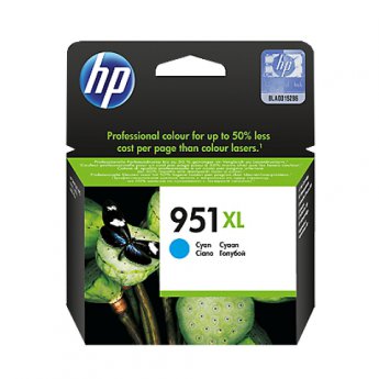 Originální cartridge HP 951XL, CN046AE, cyan, 1500str, HP Officejet Pro 8100 ePrinter