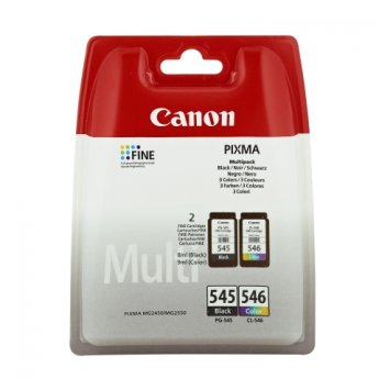 Pack originálních cartridgí Canon PG-545 a CL-546 pro Canon Pixma MG2450, MG2550, IP2850