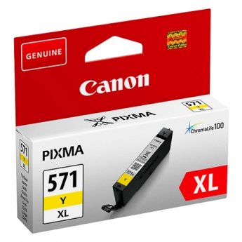 Canon originální CLI571Y XL, yellow, 11ml, Canon Pixma MG7750, MG5750, MG6850