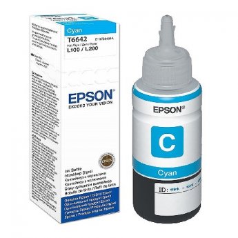 Originální zásobník Epson T6642 Cyan pro Epson L100, L200, L300