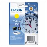 Epson originální ink C13T27044012, T27, yellow, 3,6ml, Epson WF-3620, 3640, 7110