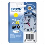 Epson originální ink C13T27144012, T27XL, yellow, 10,4ml, Epson WF-3620, 3640, 7110