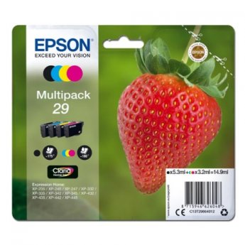 Epson T2986 Multipack originální, 4-barevná T29 pro XP-235, XP-245, XP-435...