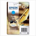 Epson T1622 Cyan T16 originál pro WF-2010W, WF-2510WF, WF-2520NF...