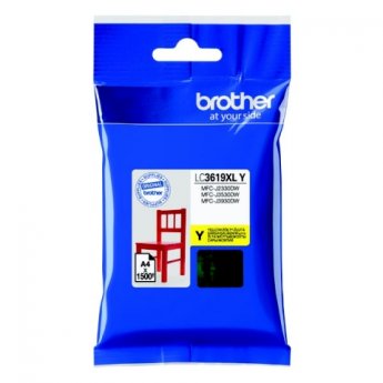 Brother originální ink LC-3619XLY, yellow, Brother MFC-J2330, 3530, 3930